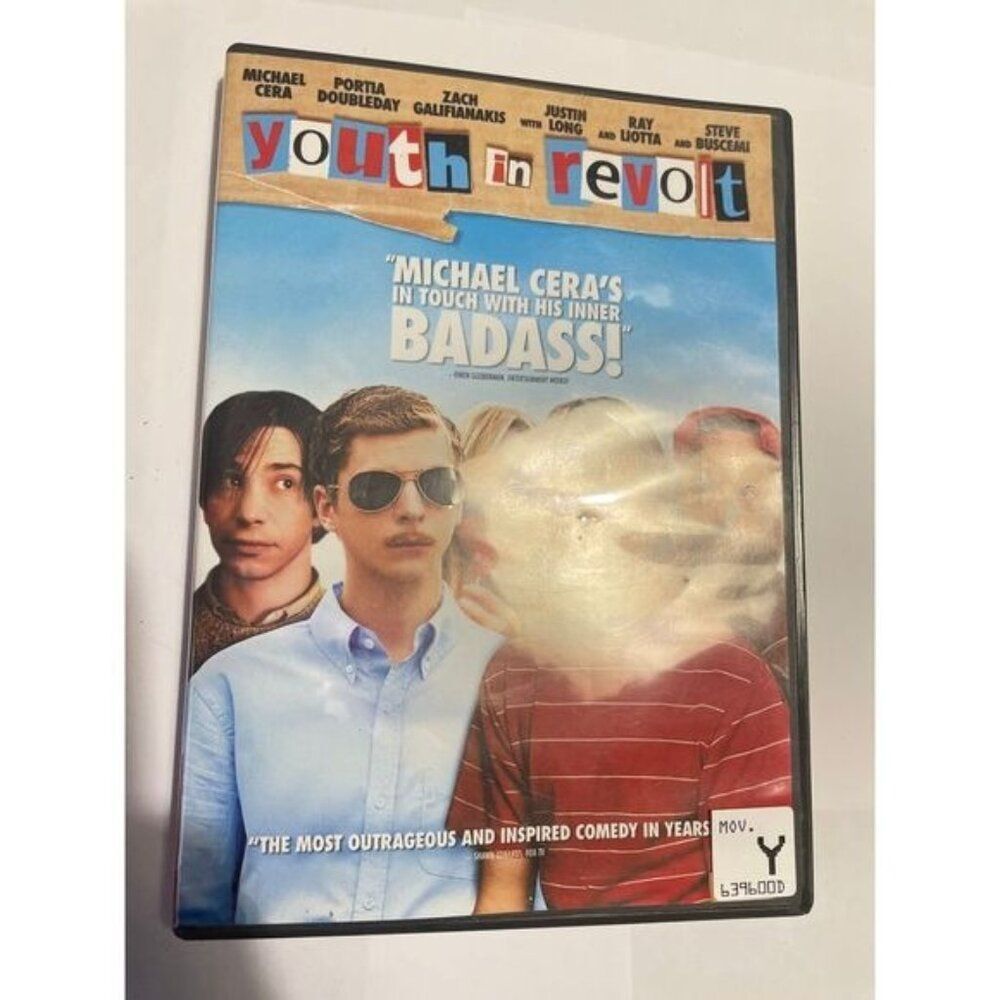 Youth in Revolt DVD Movie Comedy Michael Cera‎ Portia Doubleday R-Rated Film